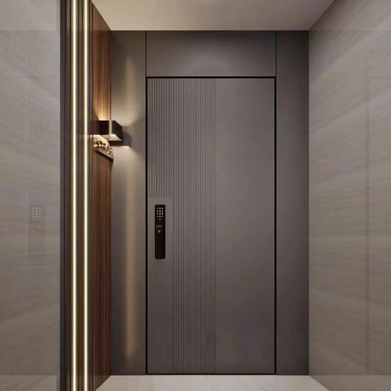 3D Radial Precision Carved Hidden Door