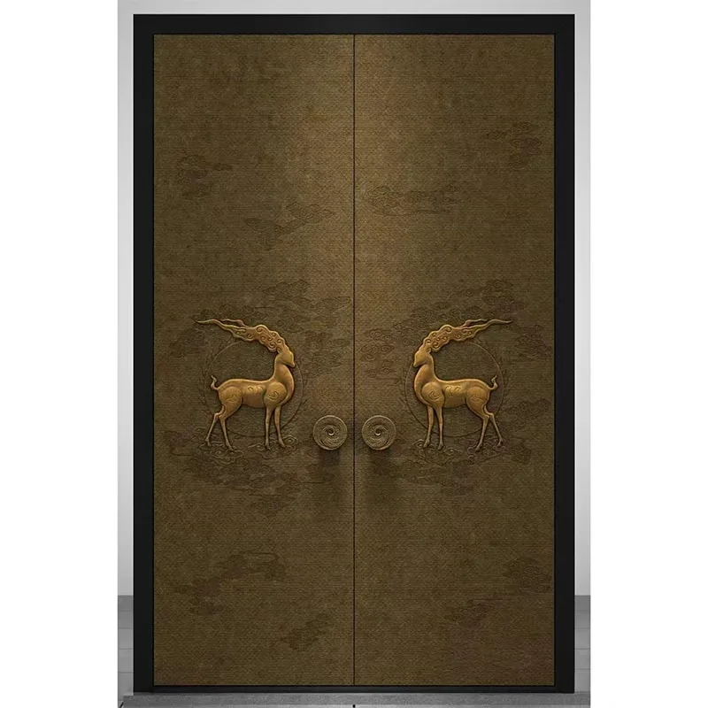 Courtyard Entrance Pivot Door